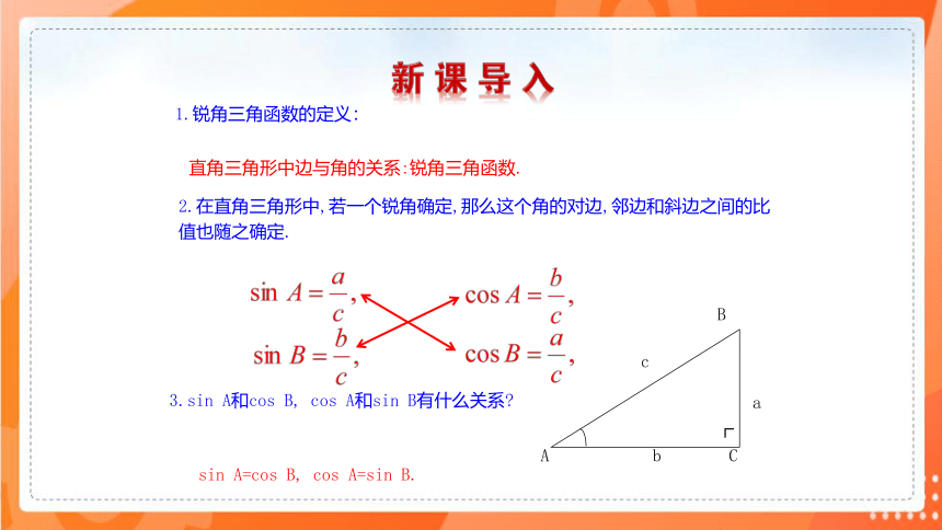 1.230°，45°，60°角的三角函数值   课件（共22张PPT）