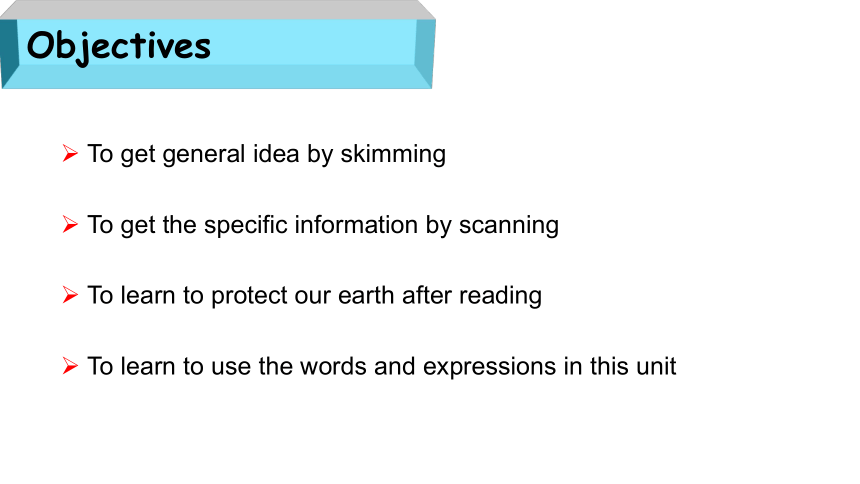 Unit 3  The Earth Reading 1 课件