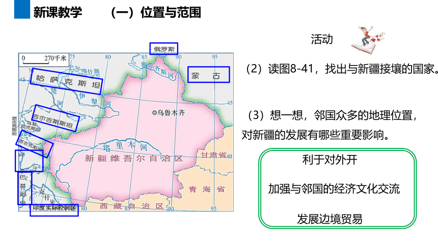 湘教版地理八年级下册8.3.1新疆维吾尔自治区的地理概况与区域开发课件(共35张PPT内嵌视频)