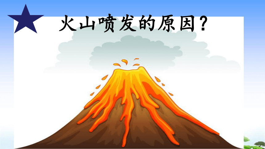 青岛版（五四制2017秋） 四年级下册4.15.火山喷发（课件15ppt）