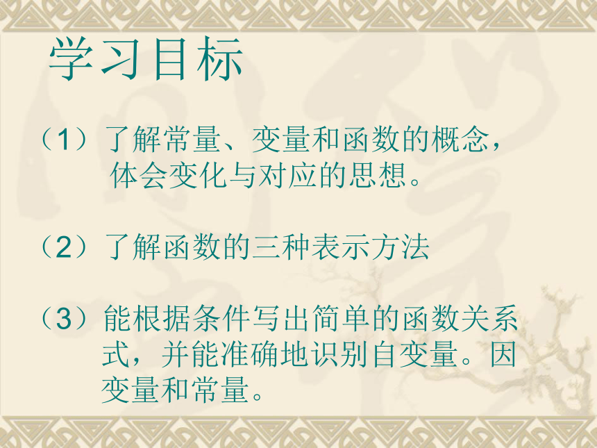 华师大版八年级数学下第17章17.1 变量与函数教学课件 (共16张PPT)