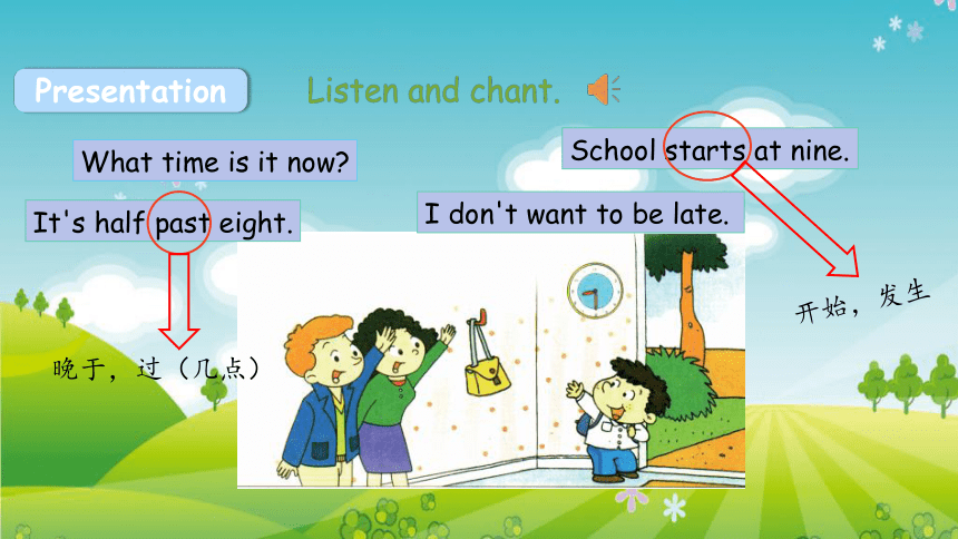Module 8 Unit 1 What time does your school start? 第1课时 课件(共27张PPT)