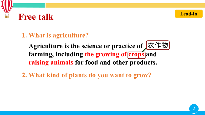 Lesson12 Danny's Plant 课件 (共17张PPT)2022-2023学年冀教版八年级英语下册