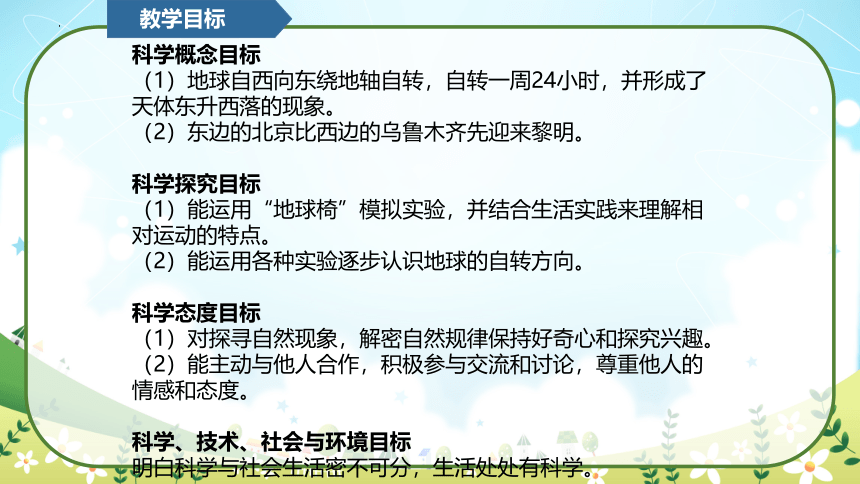 教科版（2017秋）小学科学六年级上册 2.4 谁先迎来黎明（课件 共15张PPT）