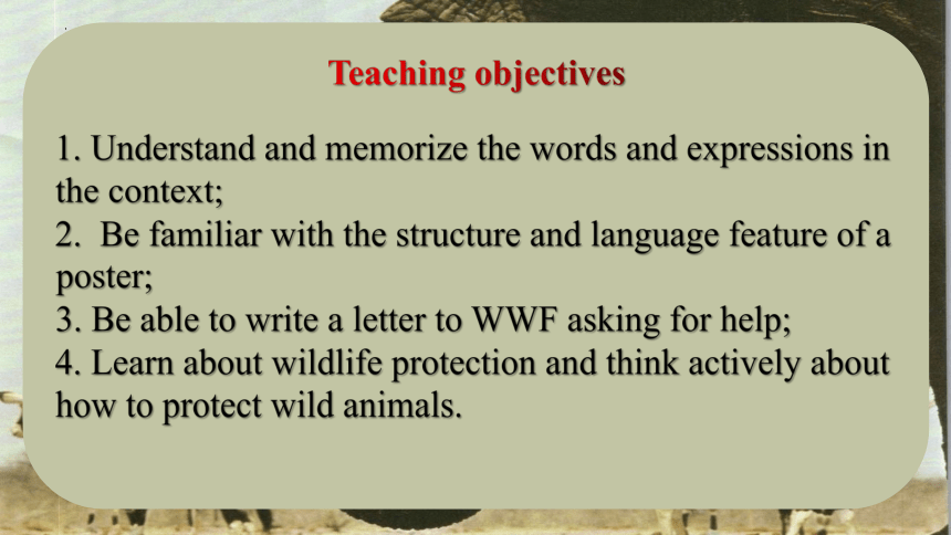 人教版（2019）必修 第二册Unit 2 Wildlife protection Reading for Writing课件(共23张PPT)