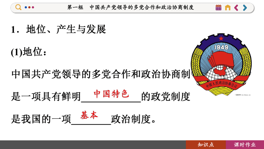 【核心素养目标】 6.1 中国共产党领导的多党合作和政治协商制度  课件(共136张PPT) 2023-2024学年高一政治部编版必修3