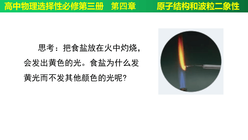 4.4 氢原子光谱和玻尔的原子模型课件(共38张PPT)  人教2019选择性必修第三册高二物理