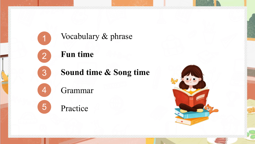 Unit 6 In the kitchen Fun time &Sound time & Culture time  课件(共41张PPT)