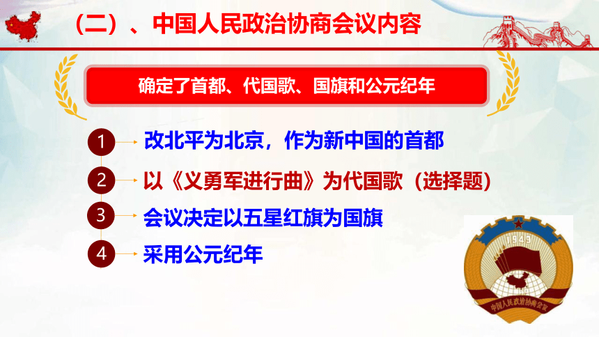 第1课中华人民共和国成立  课件（30张PPT）
