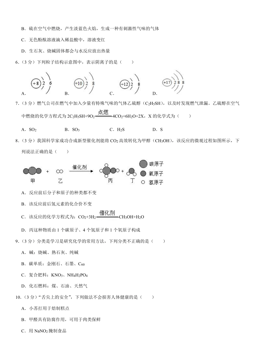 2021年广东省广州市从化区中考化学一模试卷（Word+解析答案）