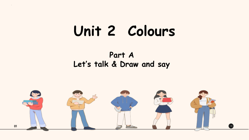 Unit 2 Colours! PartA  Let's talk  课件(共14张PPT)