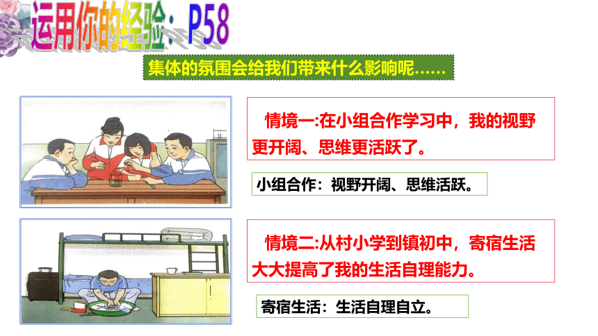 6.2集体生活成就我课件(共20张PPT)-2023-2024学年统编版道德与法治七年级下册