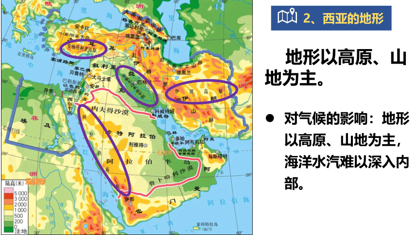 7.4 西亚课件(共20张PPT) 粤教版地理七年级下册