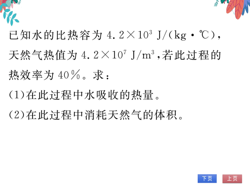 【2023版】人教版物理九全-第14章 内能的利用 专题二 热学综合计算 习题课件