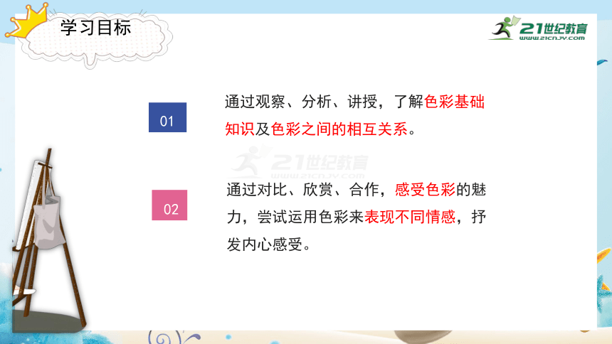 人教版七年级美术下册2.1《色彩的魅力》基于标准的教学课件（36页PPT）