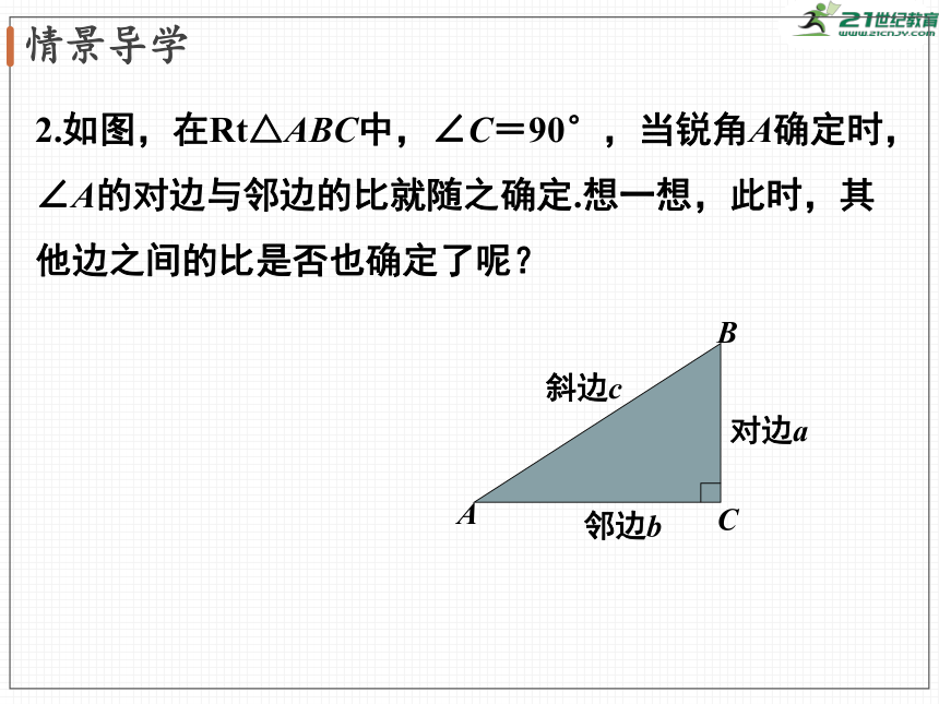 北1.1 第2课时 正弦与余弦  课件（共40张PPT）