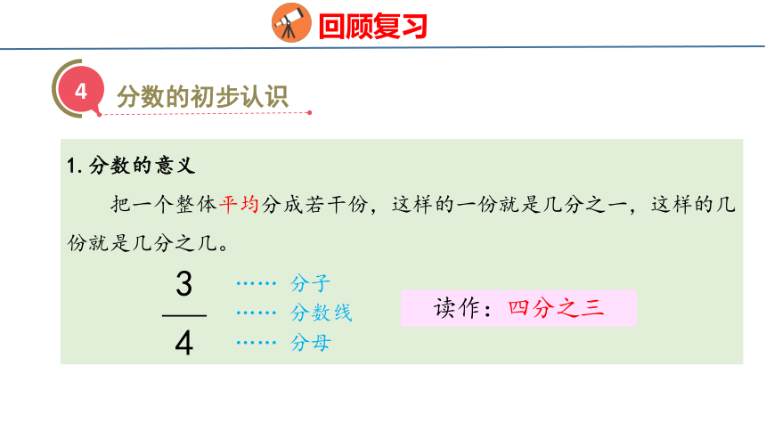 回顾整理——总复习1   数与代数（课件）青岛版三年级上册数学（共50张PPT）