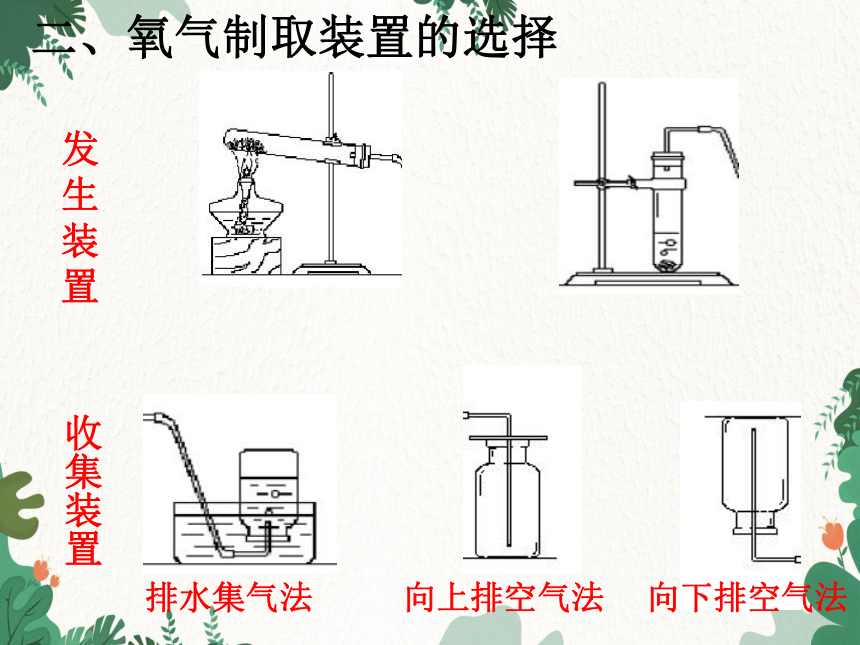 人教版化学九年级上册 第二单元 课题3 制取氧气3课件(共17张PPT)