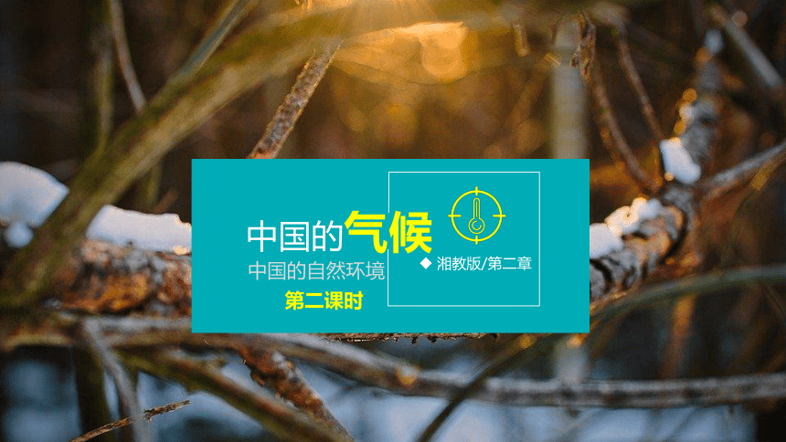 2.2中国的气候（第二课时）课件2022—2023学年八年级地理上册湘教版(共19张PPT)