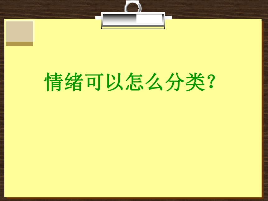 六年级下册心理健康课件-第二课 调整好自己的情绪｜辽大版  （17张PPT）