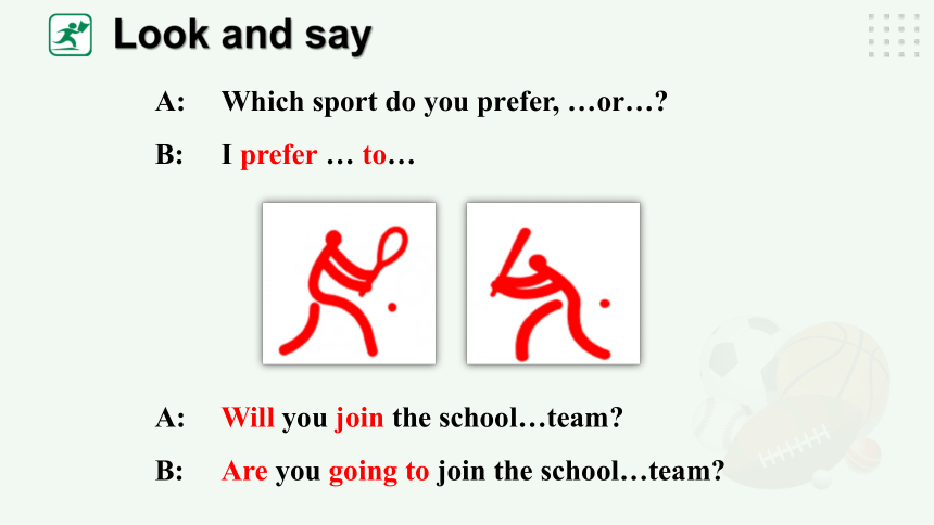 （新课标）Unit 1 Playing Sports Topic 1 I'm going to play basketball Section A课件(共28张PPT)+内嵌音视频