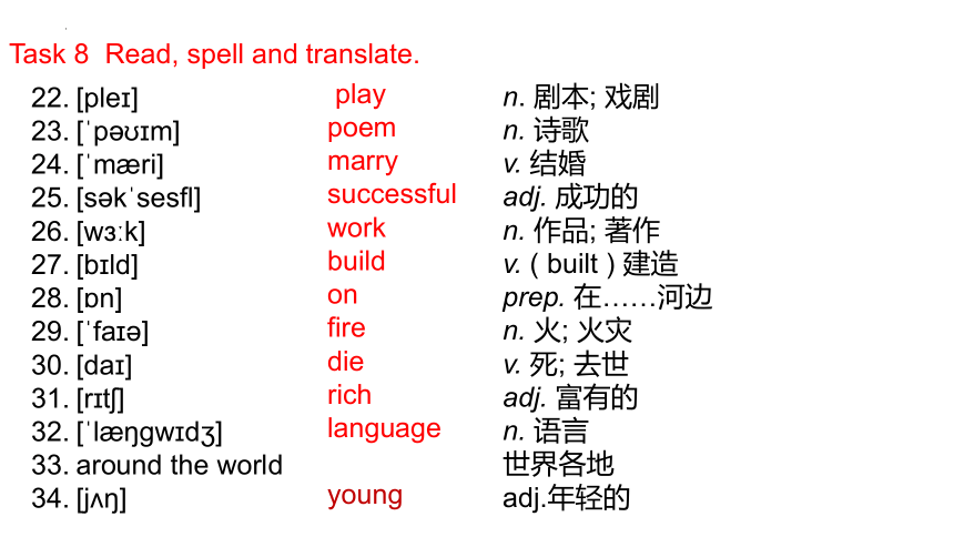 Module 9 Life history复习课件29张外研版七年级英语下册