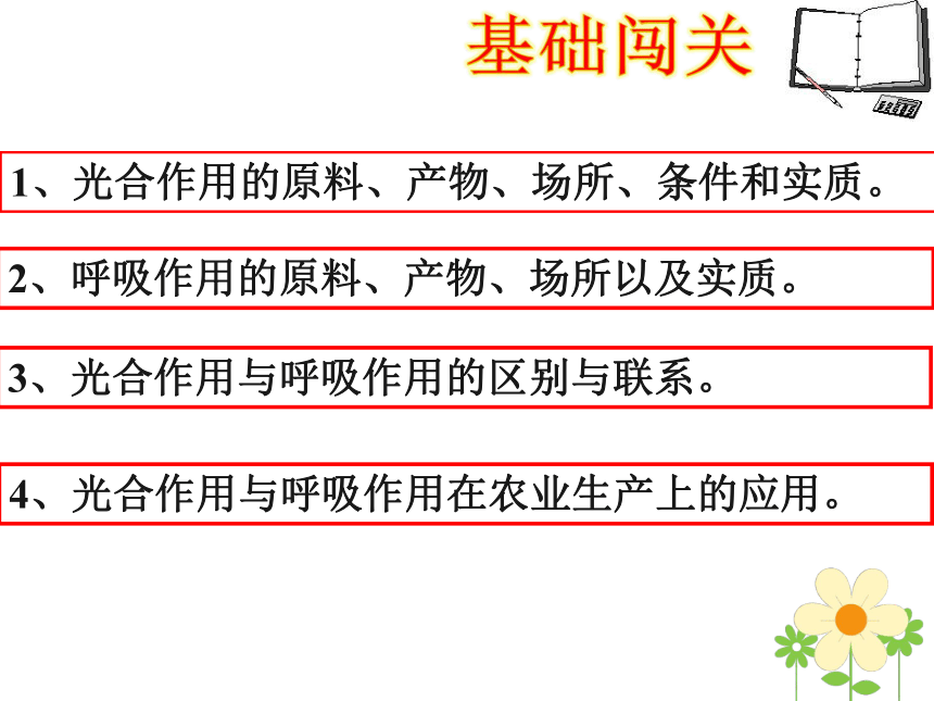 2021-2022学年人教版生物七年级上册3.5 绿色植物与生物圈中的碳—氧平衡（复习课）课件(共33张PPT)