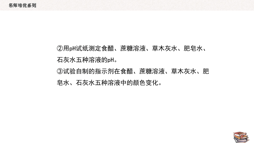 人教版化学九年级下册  10.4实验活动7  溶液酸碱性的检验 同步课件（11张PPT）