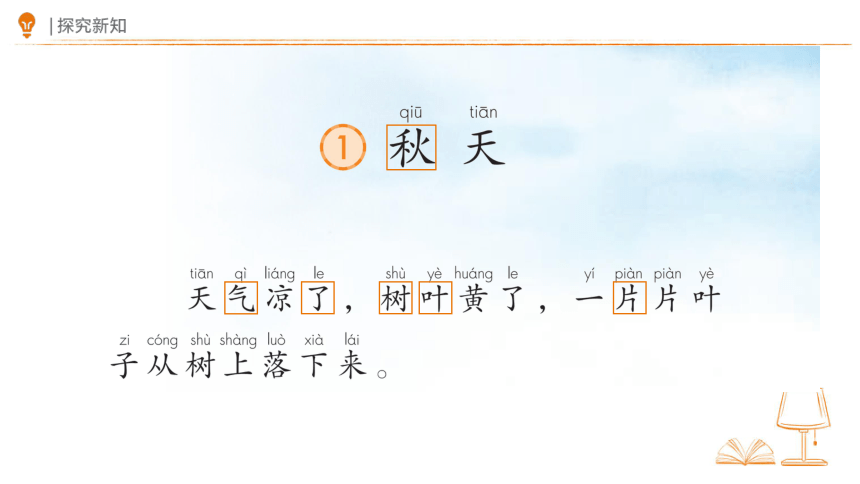 1 秋天 第一课时 课件(共25张PPT)