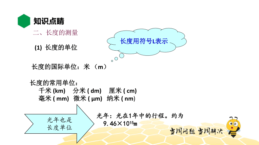 物理八年级-6.1【知识精讲】物体的尺度及其测量（31张PPT）