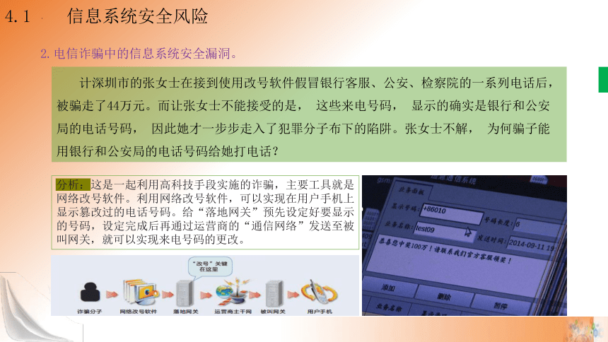 4.1 信息系统安全风险 课件(共21张PPT)高一信息技术课件（教科版2019必修2）