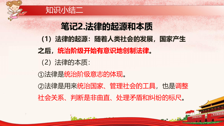 第九课法律在我们身边复习课件（25张PPT）