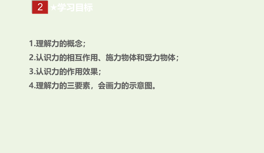 八年级物理下册 7.1 力课件（25张）