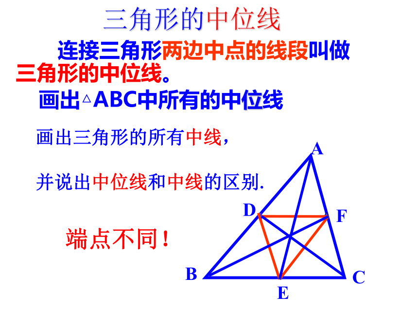 人教版初中数学八年级下册18.1.3三角形的中位线定理课件(共15张PPT)