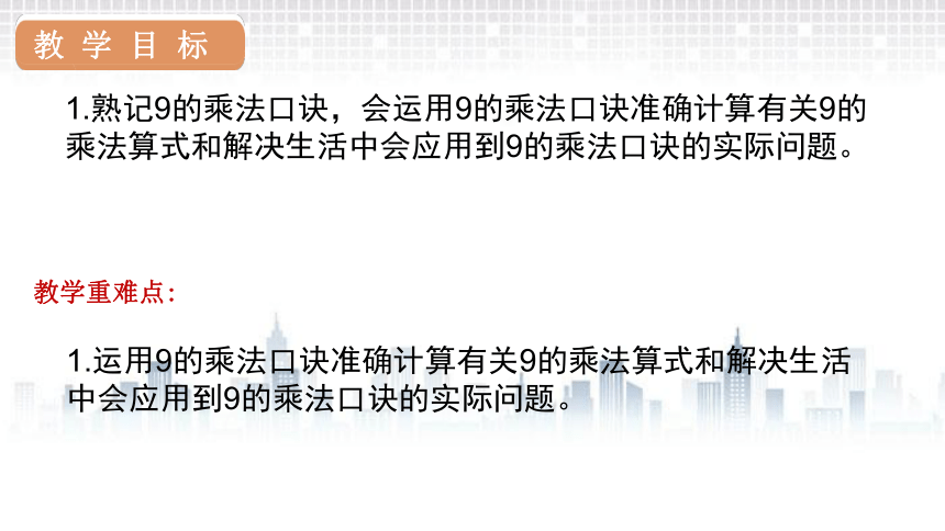 人教版数学二年级上册6表内乘法（二） 解决问题（3）课件（15张PPT)