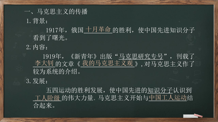 第14课 中国共产党诞生  课件（22张PPT）