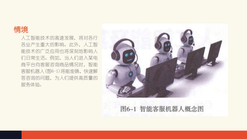 【新教材】粤教版（2019）高中信息技术必修一6 项目范例：剖析空调企业智能客服机器人 课件（15张PPT）