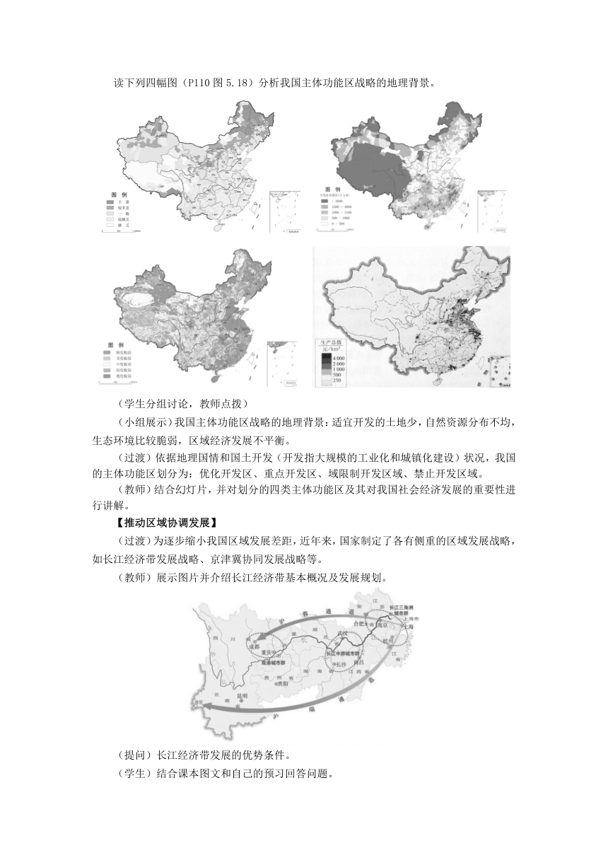 5.3中国国家发展战略举措 教案