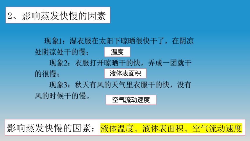 3.3《汽化和液化》 2022-2023学年人教版物理八年级上册(共25张PPT)