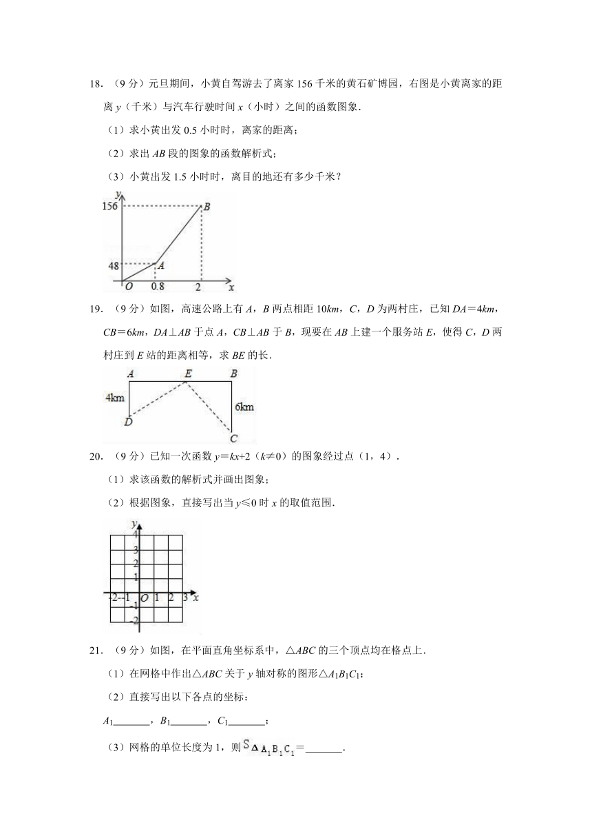 2021-2022学年鲁教版（五四制）七年级上册数学期末练习试卷(word解析版)