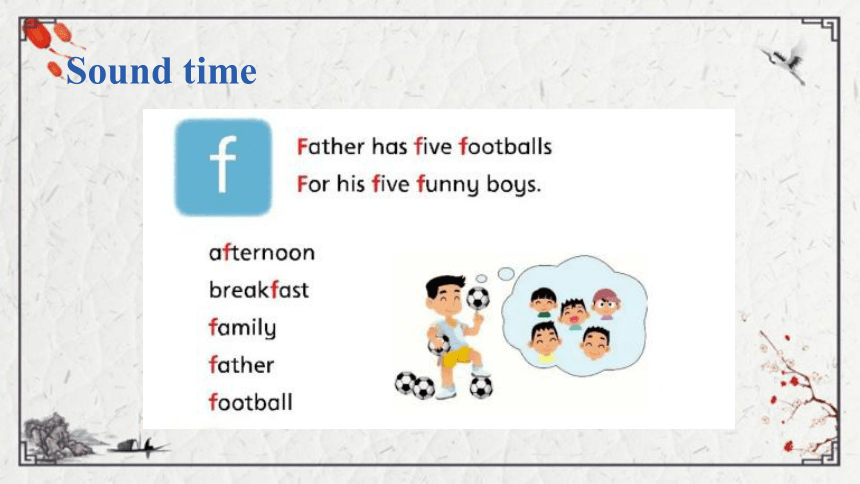 Unit 4  I can play basketball  Sound time, Rhyme time＆Checkout time课件（14张PPT)
