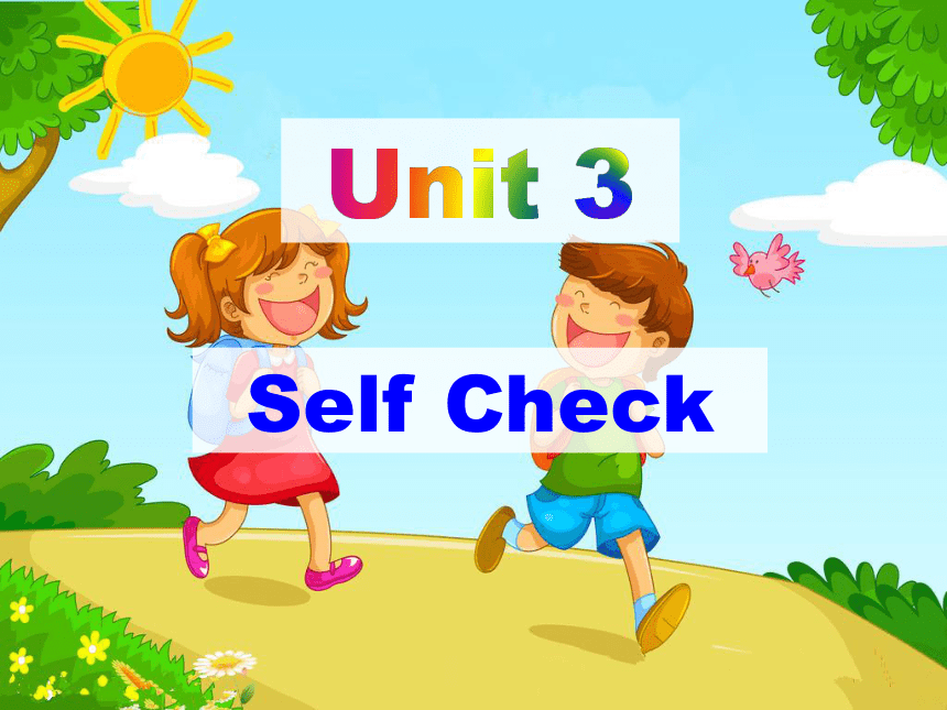 Unit 3 How do you get to school SectionB Self check课件(共31张PPT）