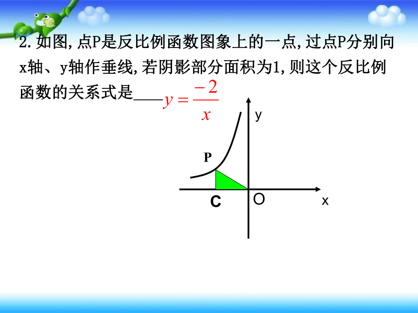 27.3反比例函数的应用 课件 冀教版数学九年级上册（45张PPT）