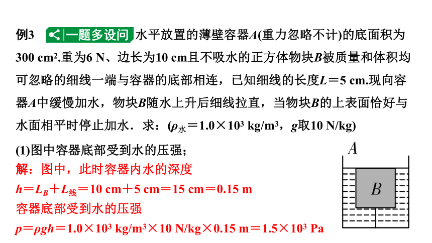 2024甘肃中考物理二轮专题复习 第八章 压强与浮力 第五节 浮力相关计算（课件）(共33张PPT)