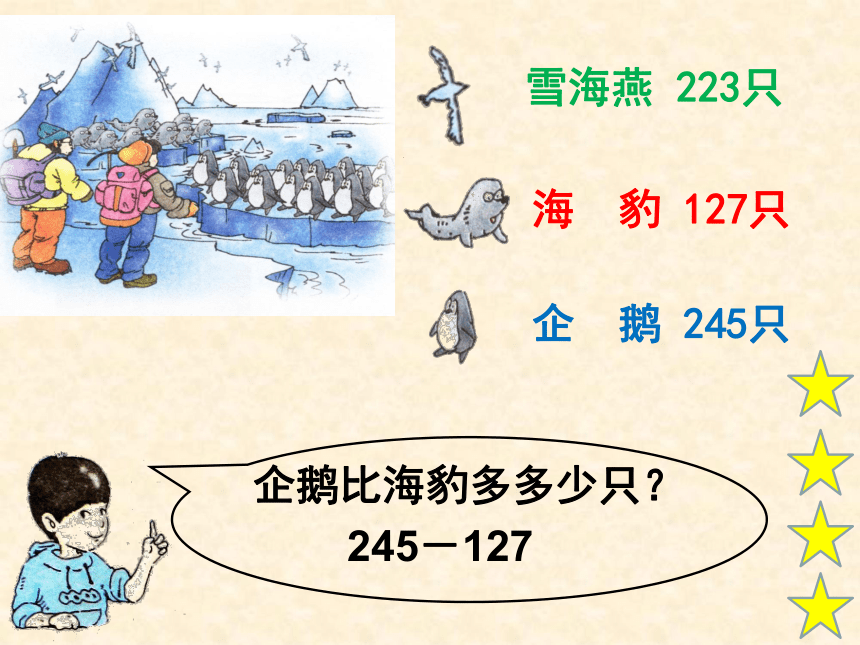 二年级下册数学课件-4.4  三位数减法沪教版  19张ppt