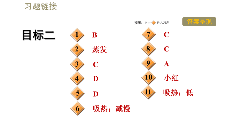 2021-2022学年八年级上册人教版物理习题课件  3.3.1汽化(33张ppt)