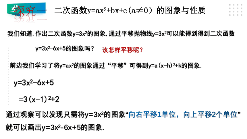 2.2.4.1  二次函数y=ax2+bx+c的图象与性质 课件（共24张PPT）