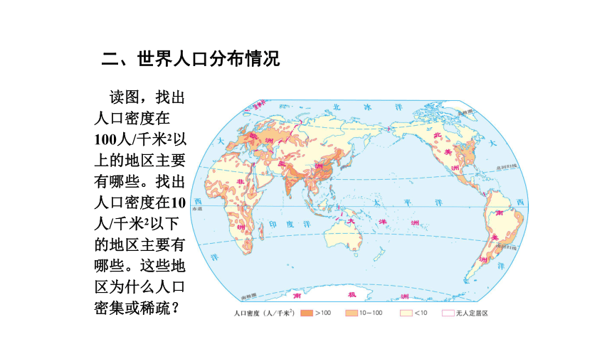 【推荐】2021-2022学年湘教版地理七年级上册3.1世界的人口 课件（共31张PPT）