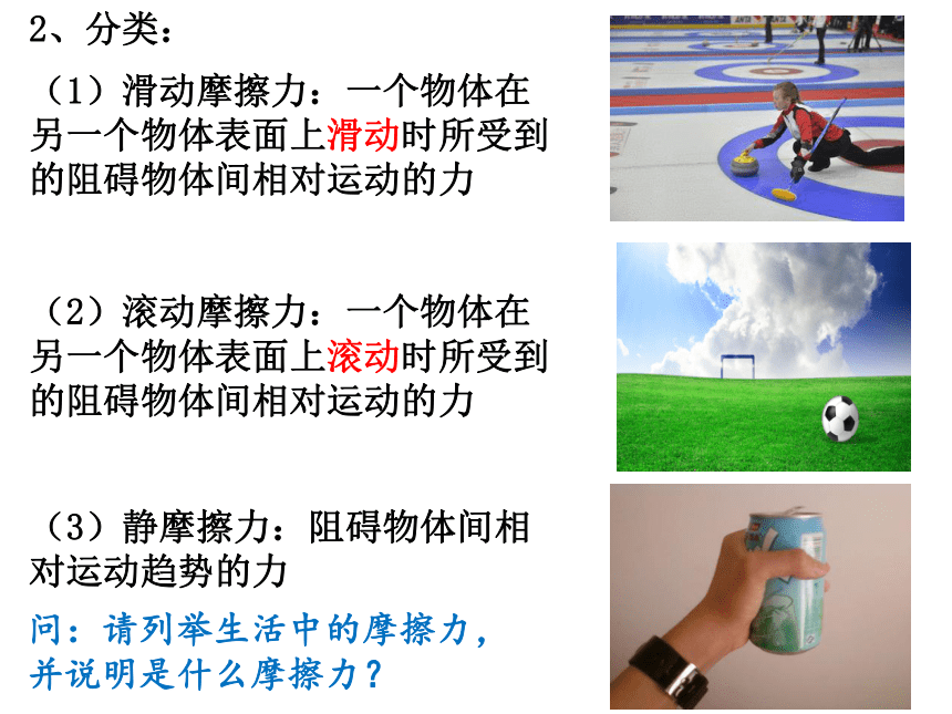 6.5科学探究：摩擦力2021-2022学年沪科版物理八年级  课件（共28张PPT）