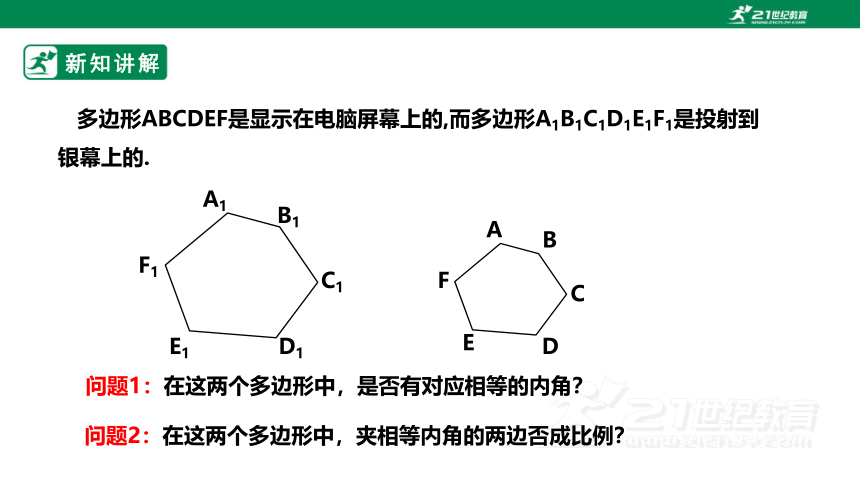 【新课标】4.3相似多边形 课件（共24张PPT）